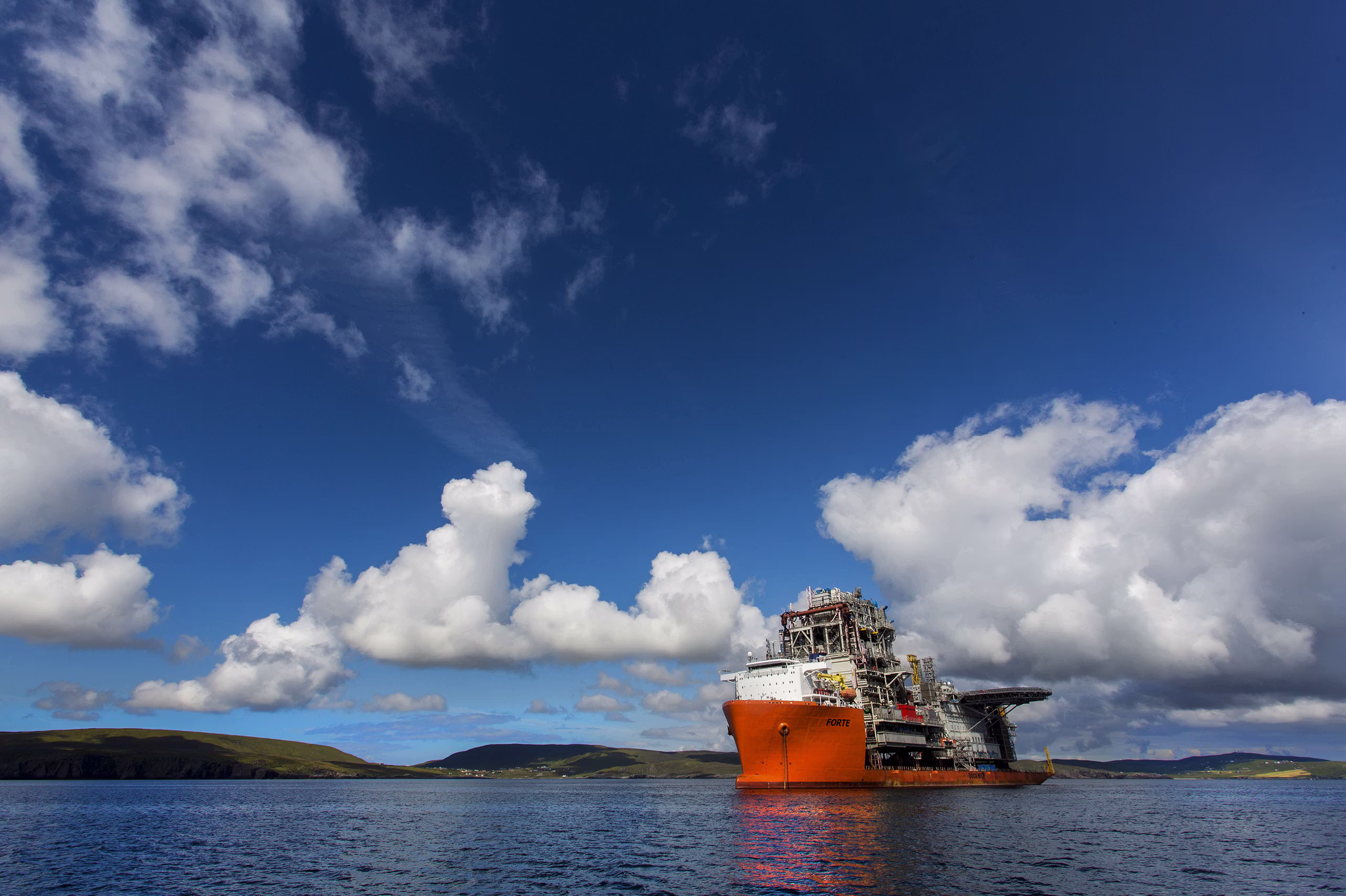 Offshore energy and logistics photographer in Aberdeen documenting North Sea operations.