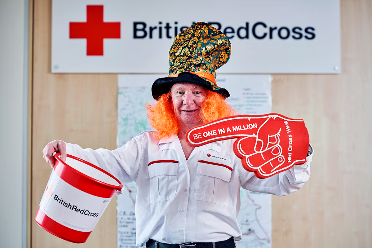 British Red Cross nationwide charity photography commissioned by UNP.